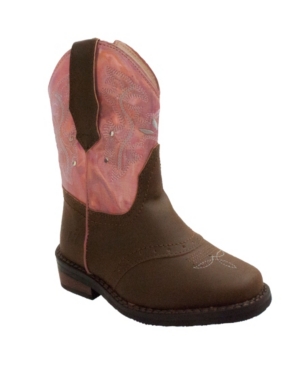 Case Ih Toddler Girls Western Light Up Boot
