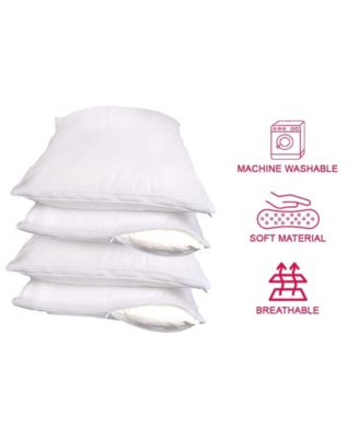 Waterproof Zippered Pillow Protector - King Size  - 4 Pack