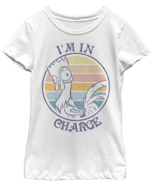 Big Girls Moana Sunset Hei Hei Short Sleeve T-shirt