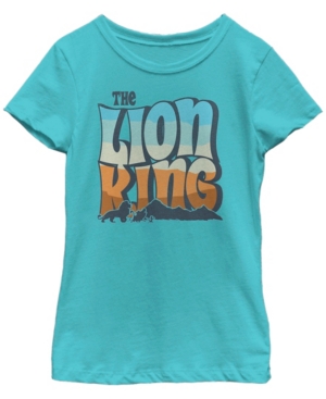 Big Girls Lion King Groovy Walks Short Sleeve T-shirt