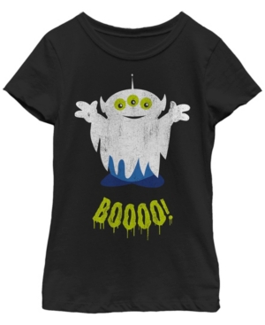 Big Girls Toy Story 1-3 Floating Alien Short Sleeve T-shirt