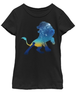Big Girls Lion King Simba Sky Short Sleeve T-shirt