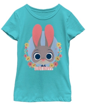 Big Girls Zootopia Spring Hopps Short Sleeve T-shirt