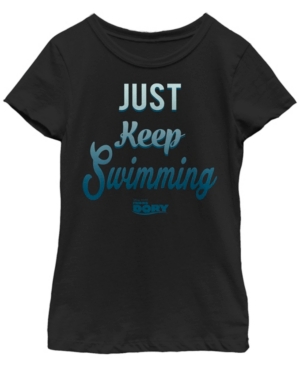 Big Girls Finding Dory Keep Swimming Short Sleeve T-shirt
