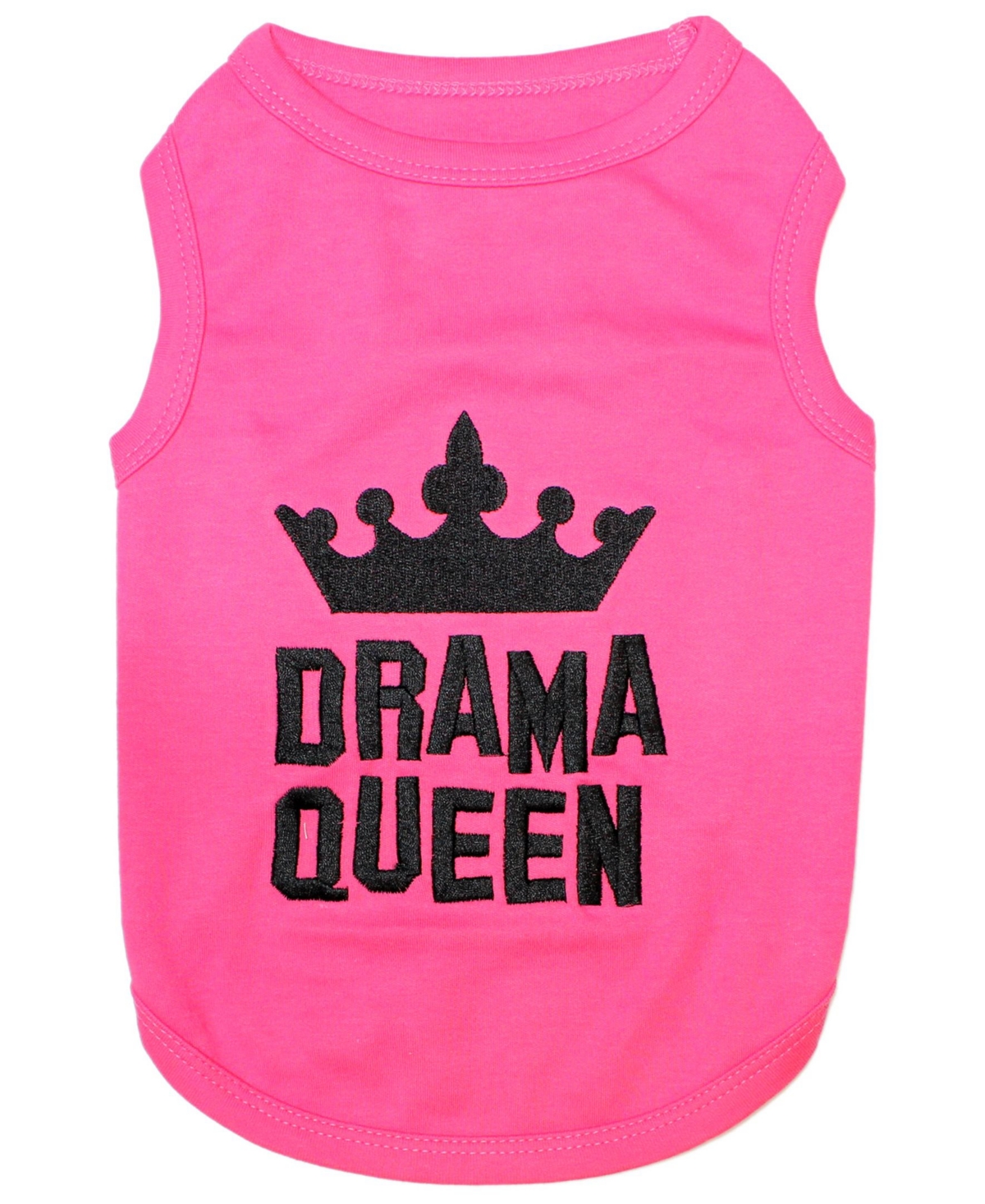 Drama Queen Dog T-Shirt - Pink