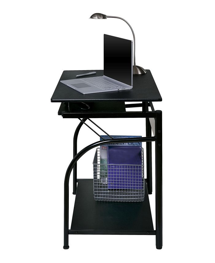 OneSpace Comfort Products Stanton Computer Desk with Pullout Keyboard