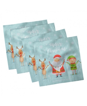 Ambesonne Elf Set of 4 Napkins 12