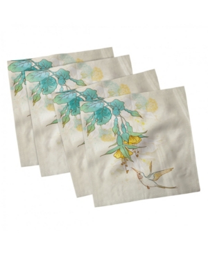 Ambesonne Hummingbird Set of 4 Napkins 12