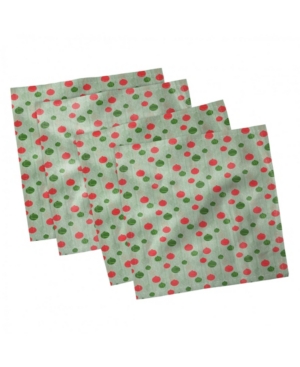 Ambesonne Christmas Set of 4 Napkins 12