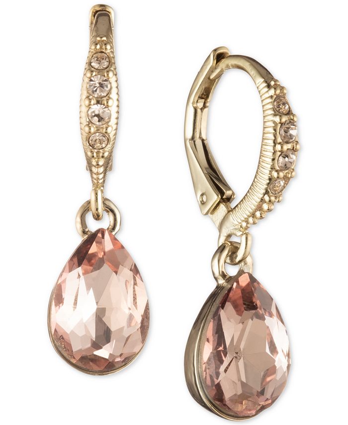 Givenchy Crystal Teardrop Earrings Macy's