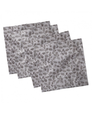 Ambesonne Pine Cone Set of 4 Napkins 18