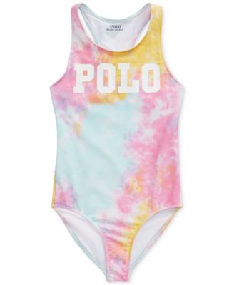 girls tie dye swimsuit