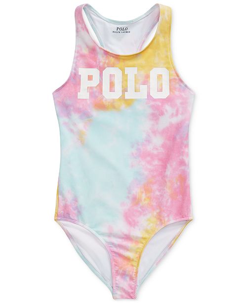 Polo Ralph Lauren Big Girls Tie Dye One Piece Swimsuit Reviews