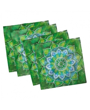Ambesonne Mandala Set of 4 Napkins 18