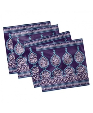 Ambesonne Moroccan Set of 4 Napkins 18