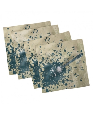 Ambesonne Modern Set of 4 Napkins 18