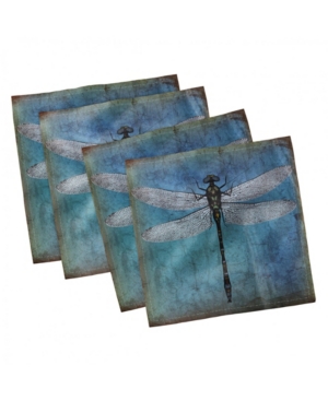 Ambesonne Dragonfly Set of 4 Napkins 18