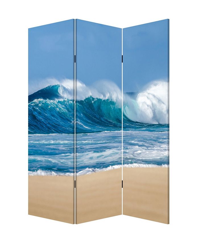 Screen Gems Coastal Double sided with different Design 3 Panel Surf's ...