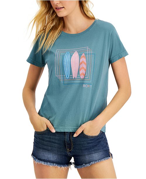 Roxy Modern Surf T Shirt Reviews Tops Juniors Macy S
