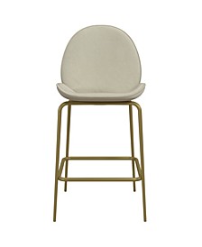 By Cosmopolitan Astor Upholstered Counter Stool