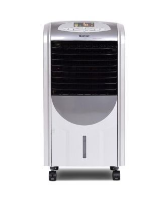 Portable Air Cooler Fan &amp; Heater Humidifier with Washable Filter Remote Control