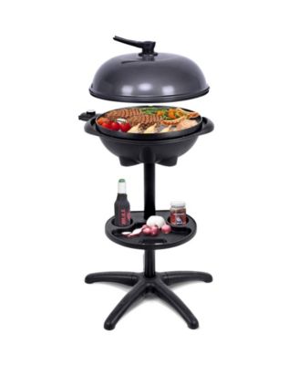 Electric BBQ Grill 1350W Non-stick 4 Temperature Setting Outdoor