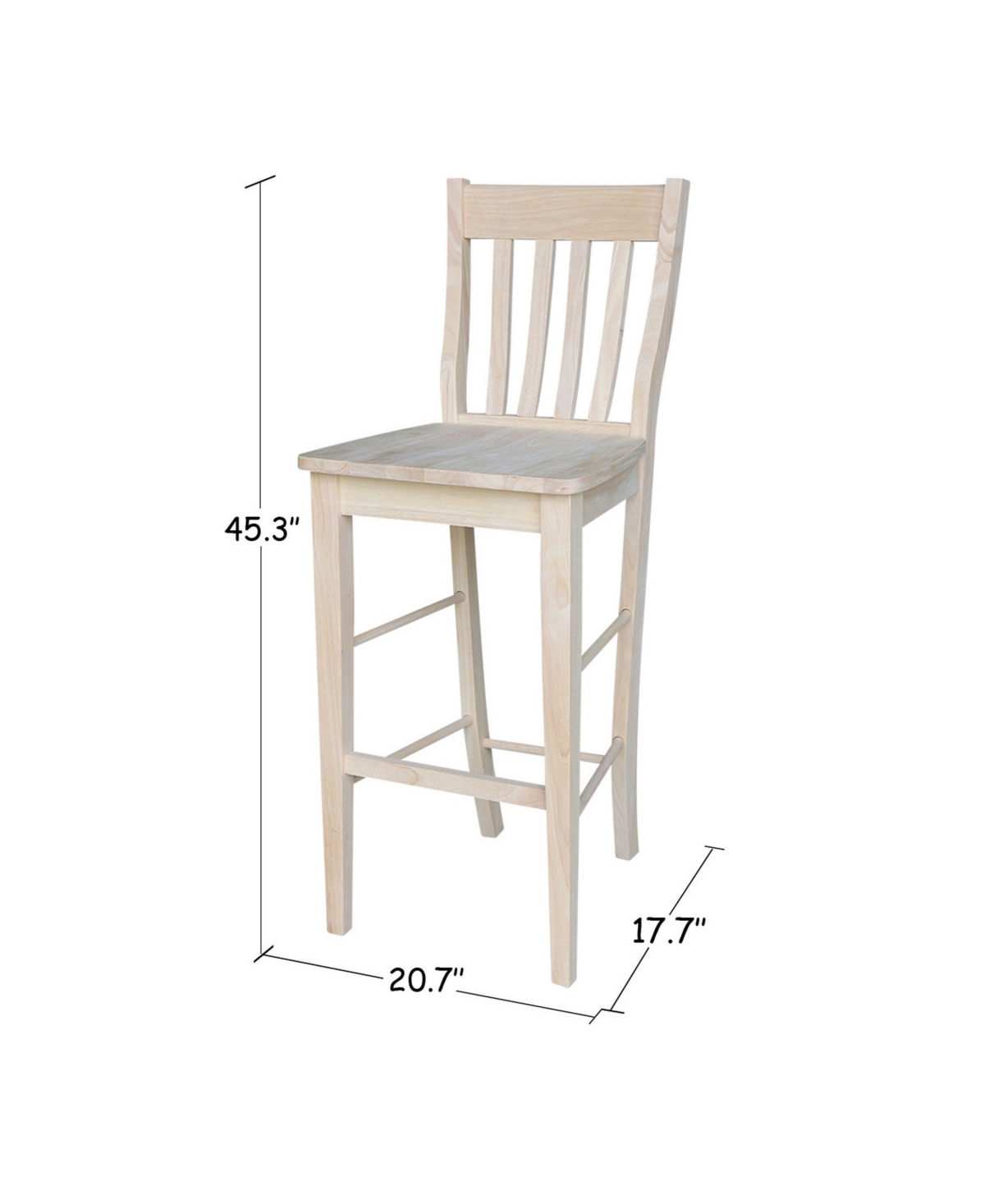 International Concepts Cafe Stool