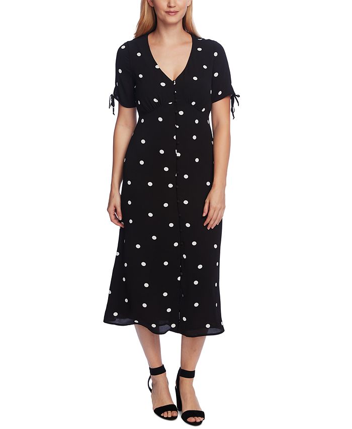 Macy's polka dot dress hot sale