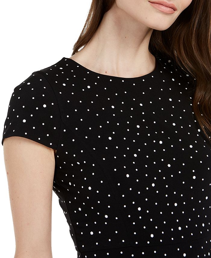 Michael kors studded flounce dress deals