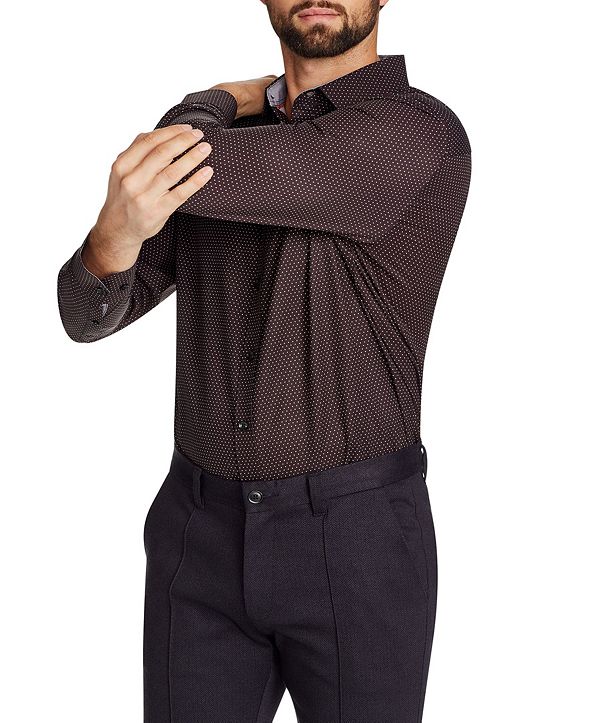 macy's men's slim fit dress shirts