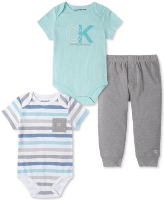 light blue calvin klein set