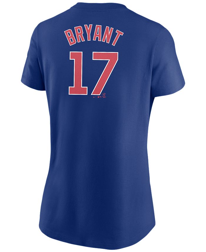 Nike Chicago Cubs Little Boys and Girls Kris Bryant Name and Number Player  T-shirt - Macy's
