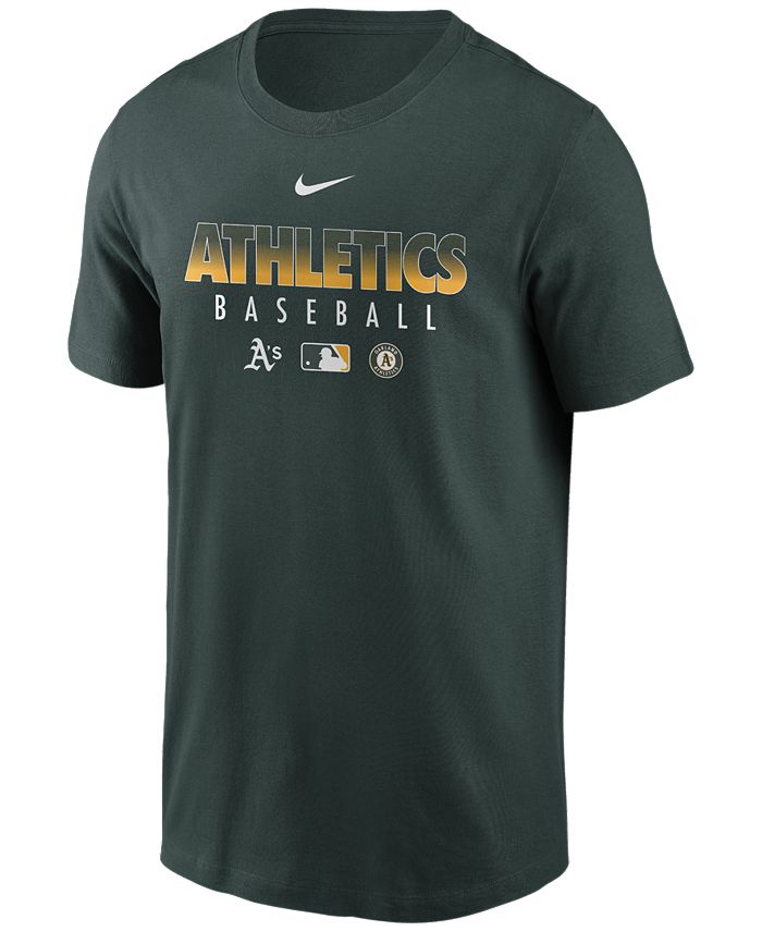 Nike Oakland Athletics Men's Early Work Dri-Fit T-Shirt - Macy's
