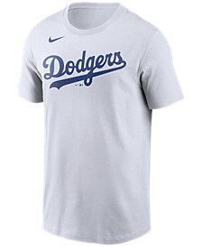 Los Angeles Dodgers  Men's Swoosh Wordmark T-Shirt