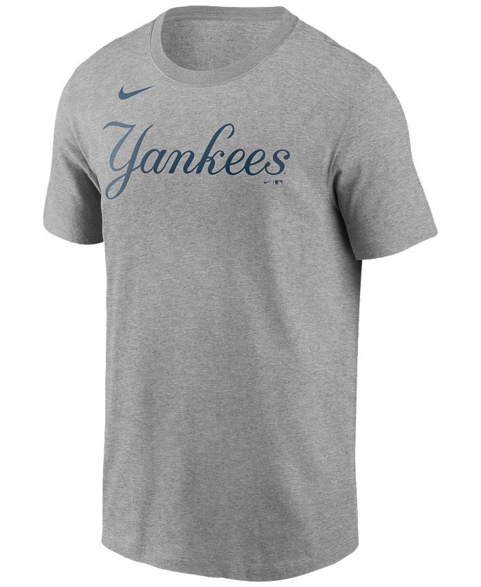 Nike New York Yankees Men's Swoosh Wordmark T-Shirt & Reviews - Sports ...