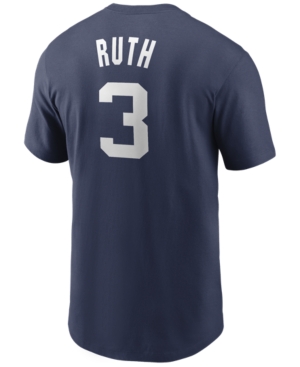 Nike New York Yankees Men's Coop Babe Ruth Name and Number Player T-Shirt