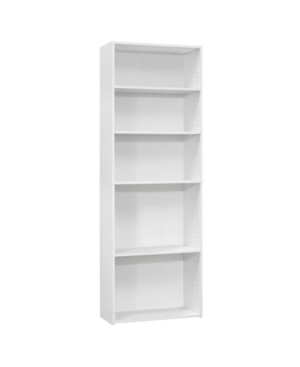 Monarch Specialties Bookcase In White