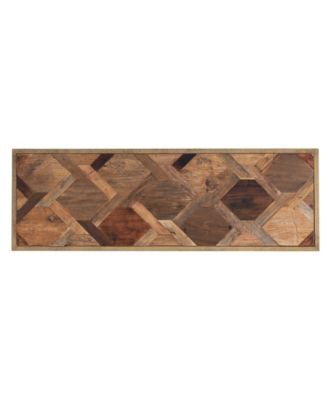 Courtland Wood Patchwork Console Table