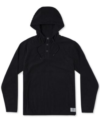 polar fleece hooded jacket