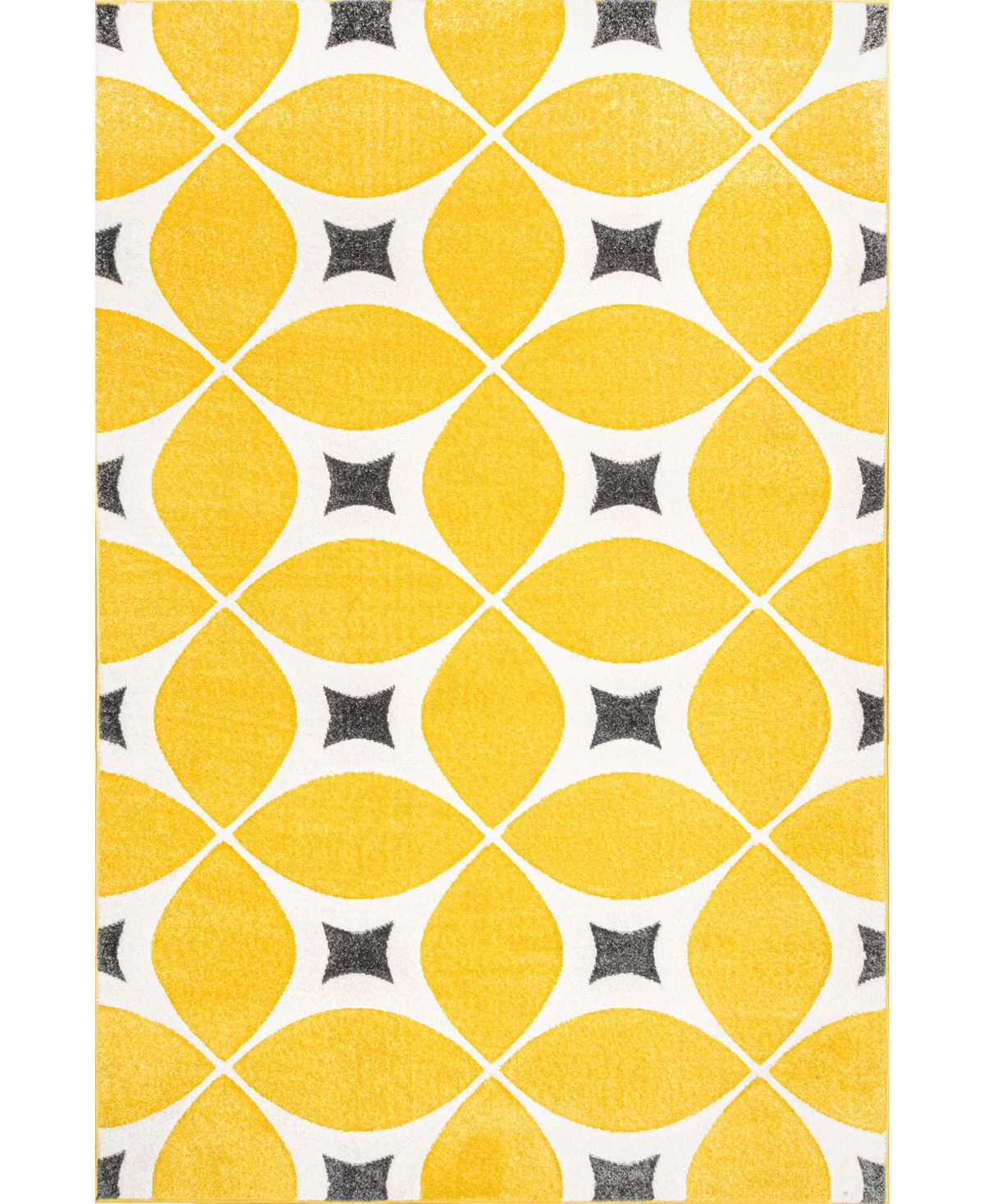 nuLoom Cine Gabriela Contemporary 5' x 8' Area Rug - Sunflower