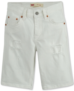 Levi's Toddler Boys UnBasic 511 Slim-Fit Destroyed Denim Shorts