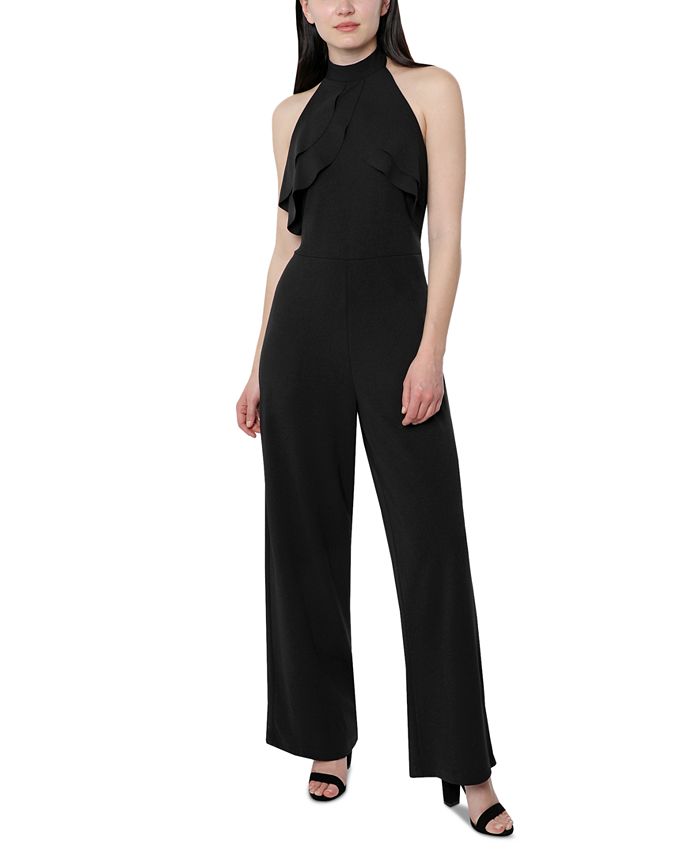 bebe Halter Jumpsuit Macy's