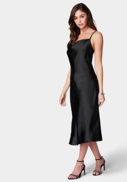 Bebe Satin Slip Dress Reviews Dresses Juniors Macy S