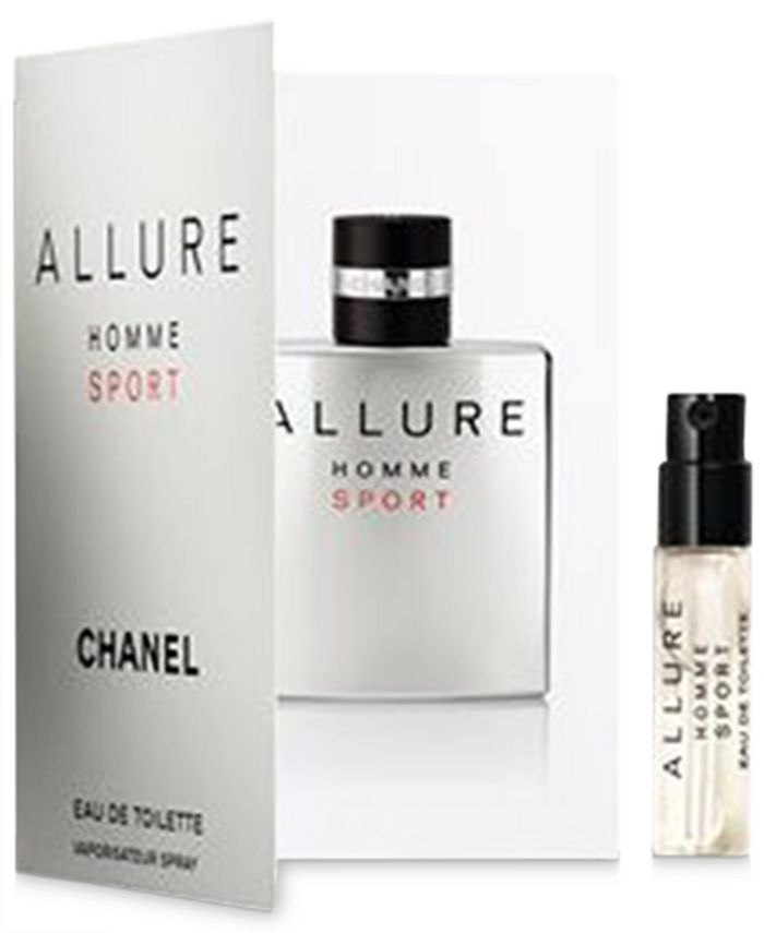 CHANEL Receive a Complimentary Allure Homme Sport Sample with any Men's  Fragrance purchase - Macy's