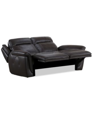 Lenardo 2-Pc. Leather Sofa with 2 Power Recliners, Created for Macy's