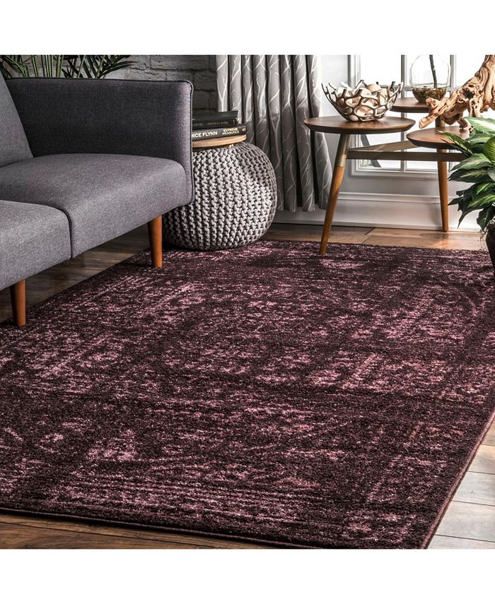 nuLoom Smoky VintageInspired Arlena 5' x 8' Area Rug & Reviews Rugs