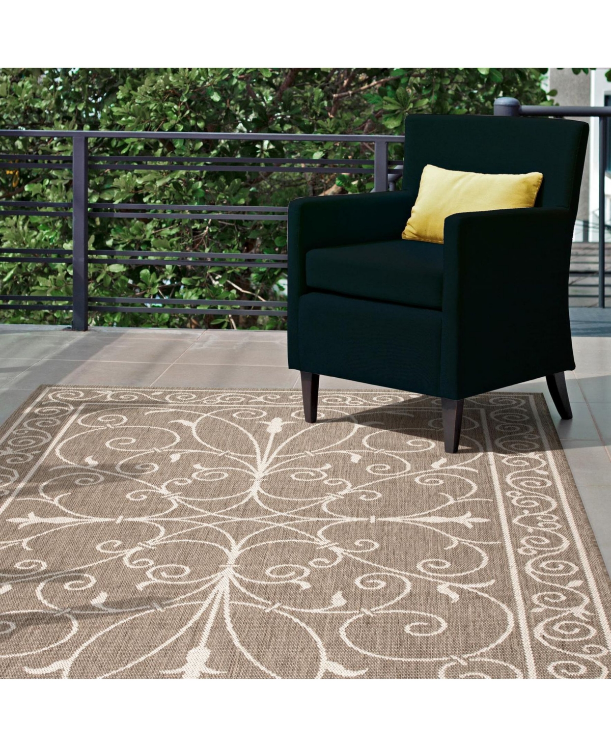 nuLoom Dawn Kathleen Krem Outdoor Area Rug