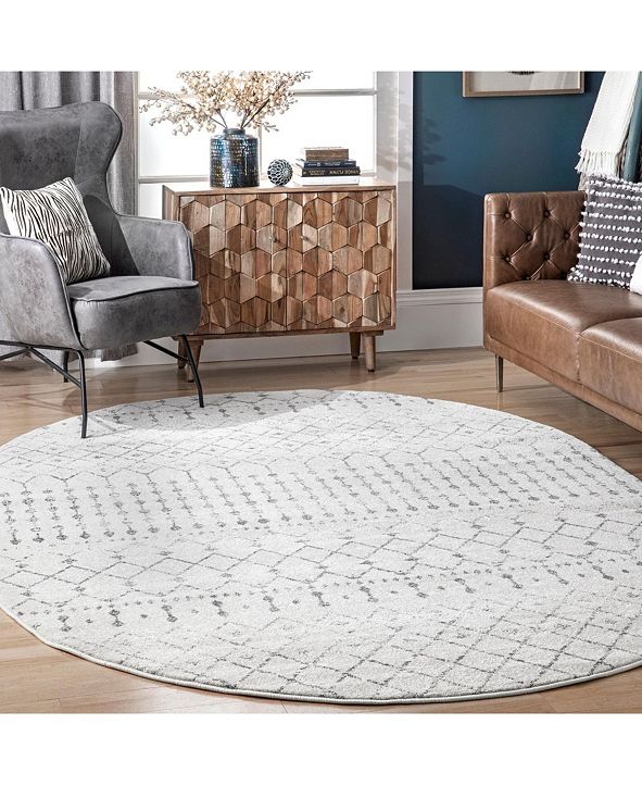 nuLoom Bodrum Moroccan Blythe Gray 5' x 7'5" Area Rug ... (591 x 723 Pixel)