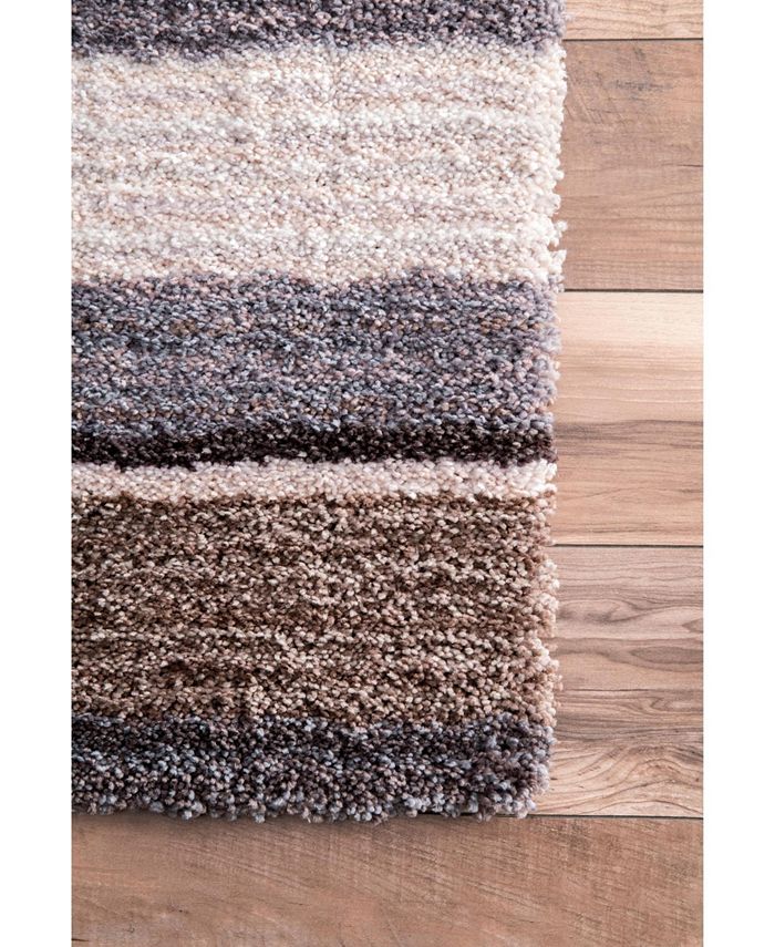nuLoom Zoomy Hand Tufted Classie 8' x 10' Area Rug Macy's
