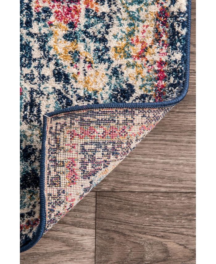 nuLoom Bodrum VintageInspired Medallion Maranda 5' x 7'5" Area Rug